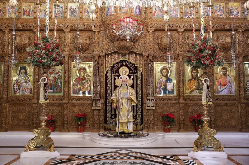 Πρωτοχρονιά στην Ιερά Μητρόπολη Δράμας